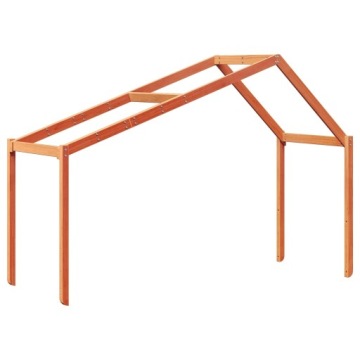 Дашок для дитячого ліжка, восковий коричневий, 203x95,5x142 см