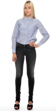 LEE spodnie SKINNY grey jeans SCARLETT _ W24 L33