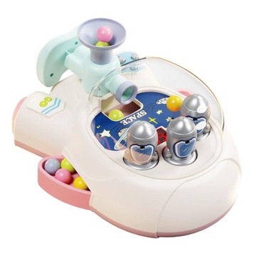 Elektroniczna gra stołowa Pinball Gra stołowa Gry marmurowe Mini Pink