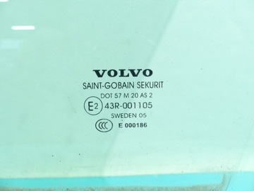 SKLO (OKNO) DVEŘE PŘEDNÍ LEVÝ VOLVO S40 II V50 05R