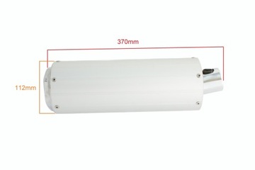 TŁUMIK GY6 KOŁO 12