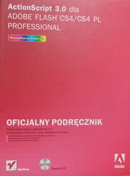 ACTION SCRIPT 3.0 DLA ADOBE FLASH CS4/CS4 PL + CD