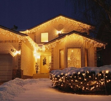 ВНЕШНИЕ ICICILS 500 LED 21 м ИСКРА ВСПЫШКА ТОЛЩИНА