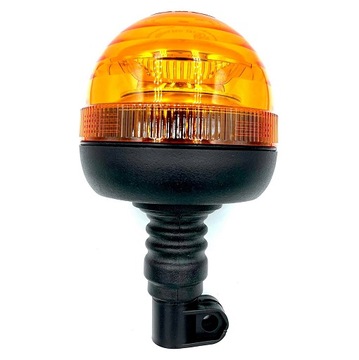 LAMPA OSTRZEGAWCZA KOGUT LED 12-24V UCHWYT GIĘTKI