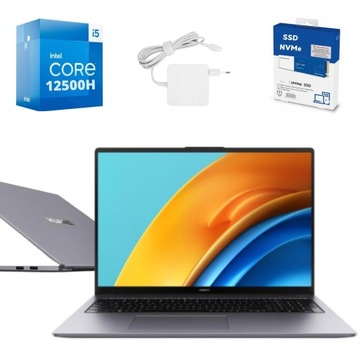 Biznesowy HUAWEI MateBook D16 i5-12450H 16GB 512GB SSD W11 GW12