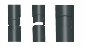 Черная выхлопная стальная труба ДЛЯ каминного котла с выхлопными газами FI 120 100 см 2 мм