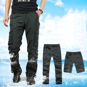 Мужские треккинговые брюки BDU 2в1 на молнии OFF5XL, M