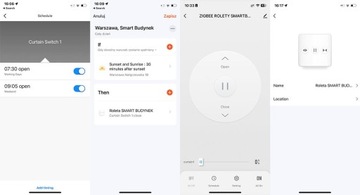 Процентный контроллер жалюзи Tuya Smart Life Zigbee