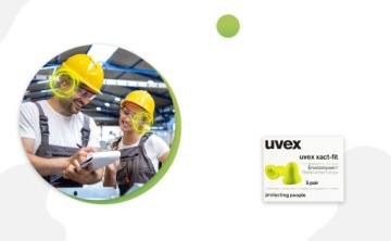 Беруши uvex xact-fit, 5 пар в упаковке