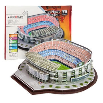 Stadion piłkarski CAMP NOU Barcelona FC Puzzle 3D 79 elementów