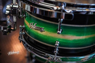 Polmuz Maple Model 1 — 24/10/12/16/18 — изготовленная на заказ инкрустация зеленого цвета в естественном стиле