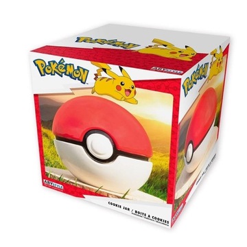 POKEMON POJEMNIK NA CIASTKA POKEBALL / COOKIE JAR / PIKACHU /