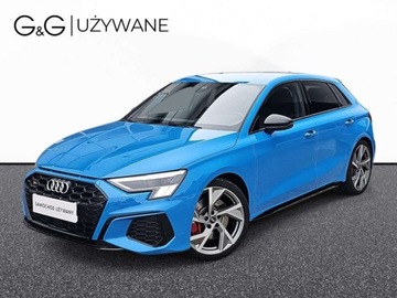 Audi A3 8Y S3 Sportback 2.0 TFSI 310KM 2021 Audi S3 Sportback head up, aktywny tempomat, BO, matrix LED, kamera cofania