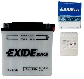 Akumulator 12N9-3B 12V 9Ah 85A Exide