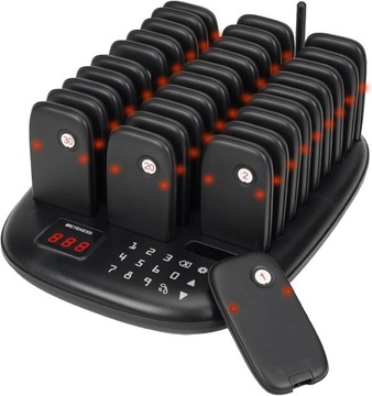 Retekess TD175P Przywoływacz Klientów, Pagera w Restauracji 30Pager, 500M