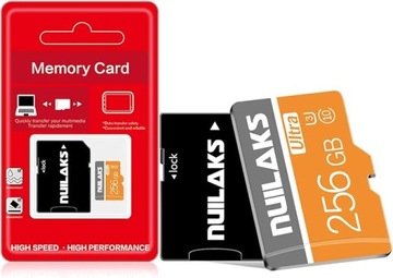 Karta Pamięci Micro SD 256 GB do Kamer Dronów Nintendo Switch