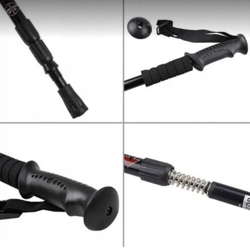 KIJKI NORDIC WALKING KIJE TEKKINGOWE KOLORY 2 szt