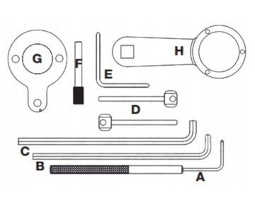ПРИБОР ГРМ VW AUDI SKODA SEAT 1.4 1.6 2.0 TDI Common Rail