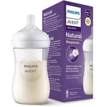 Butelka antykolkowa AVENT Natural Response 260ml