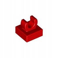 Lego Płytka z zacz 1x1 Red 15712 6072998 New