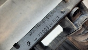 KOLEKTOR SACÍ/ZBĚRNÉ A1111412001 MERCEDES TŘÍDA C W203 2.0K 163KM