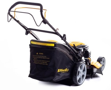 БЕНЗИНОВАЯ КОСИЛКА RIWALL 51 СМ 9 в 1 С ПРИВОДОМ 5155 МОЩНЫЙ ПРОФЕССИОНАЛЬНЫЙ