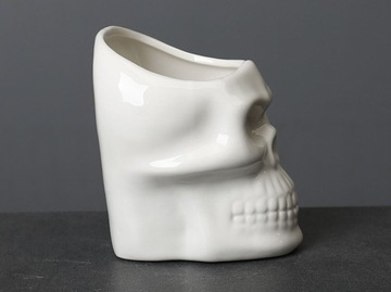 Цветочный горшок с черепом, подвесная крышка