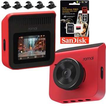 Kamera samochodowa 70mai A400 145° język PL 128GB