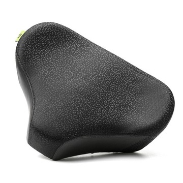 Poduszka na siedzenie rowerowe Miękka szeroka wygodna poduszka na siedzenie dla mężczyzn, rowerzystów górskich, kobiet, czarna