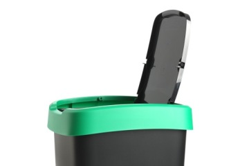 МУСОРНЫЕ КОНДИНЕРЫ ROTHO ДЛЯ СЕГРЕГАЦИИ МУСОРОВ НАБОР ИЗ 3-Х НЕБЕСНО-ЗЕЛЕНЫХ ЖЕЛТЫХ ПРЕДМЕТОВ