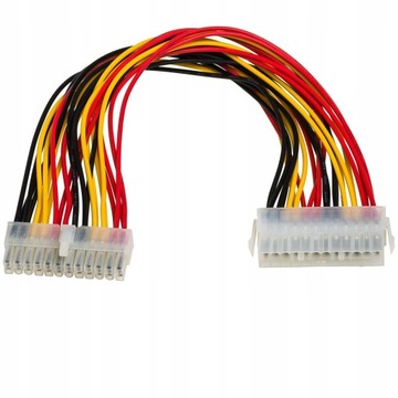 Kabel przedłużacz P1 20+4 pin 30cm do płyty główne