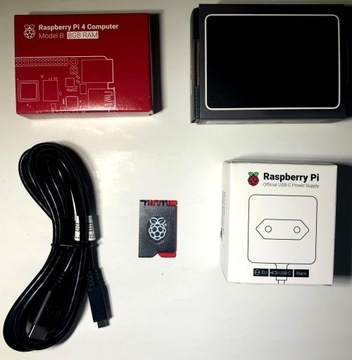 Raspberry PI 4B, 8GB RAM - zestaw z akcesoriami