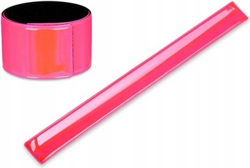 OPASKA ODBLASKOWA SAMOZACISKOWA PREMIUM WELUR