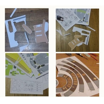 1/35 танк 3D бумажная головоломка ремесленная игрушка для