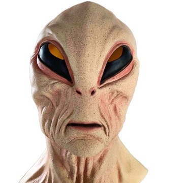 MASKA ALIEN KOSMITA LATEKSOWA KOSTIUM HALLOWEEN