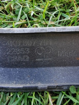 AUDI A6 ALLROAD C8 LIŠTA CHRÓM NÁRAZNÍKU ZADNÍ 4K9807791