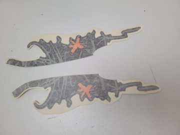 GILERA STALKER 50 NAKLEJKA OKLEINA OGON LEWY PRAWY