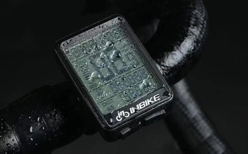 Беспроводной водонепроницаемый велосипедный компьютер с ЖК-дисплеем