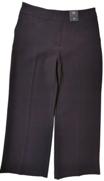 M&S spodnie fioletowe szeroka nogawka 42