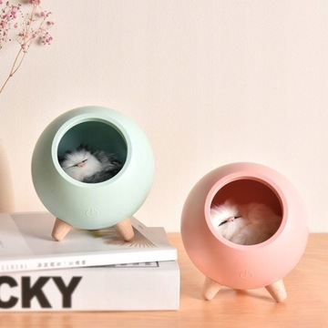 НАБОР НОЧНОЙ ЛАМПЫ СПАЛЬНАЯ ФИГУРКА КОТА