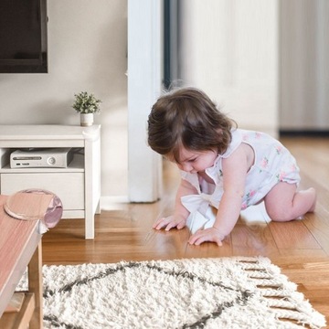 Защитные уголки для мебели Эффективная защита для детей, прозрачные, 4 шт.