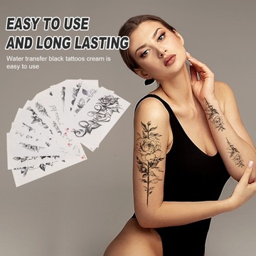 Наклейки с татуировками на рукава для взрослых.