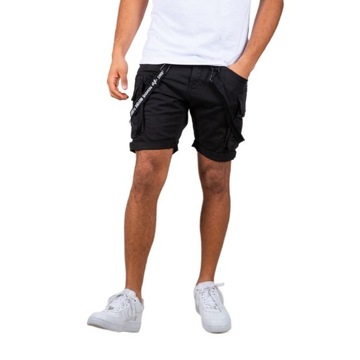 Spodenki Alpha Industries Utility Short 116213 03 Czarne 38