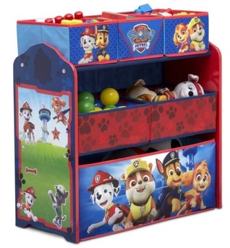 НАБОР PAW PATROL СТОЛ СТУЛЬЯ ОРГАНИЗАТОР ПОЛКА