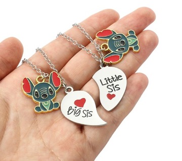 Кулон «Дружба» Стич Дисней Лило и Стич BFF BEST FRIENDS Для пар 4