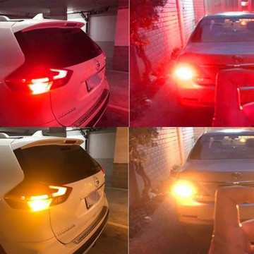 2шт W16W T15 светодиодные лампы Canbus без ошибок 24 чипа 3030SMD резервное копирование светодиодов