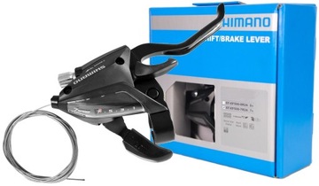 SHIMANO ST-EF500 7rz 2P klamkomanetka CZARNA