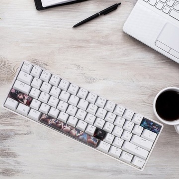 4 шт. шикарные колпачки для клавиатуры, компьютерные наклейки, наборы колпачков, прочные