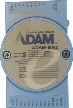 moduł 8x DI 8x DO * ADVANTECH ADAM-6052 RJ45