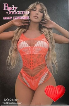 SEXI BODY Z SIATKI BODYSTOCKING BODY SIATKA
